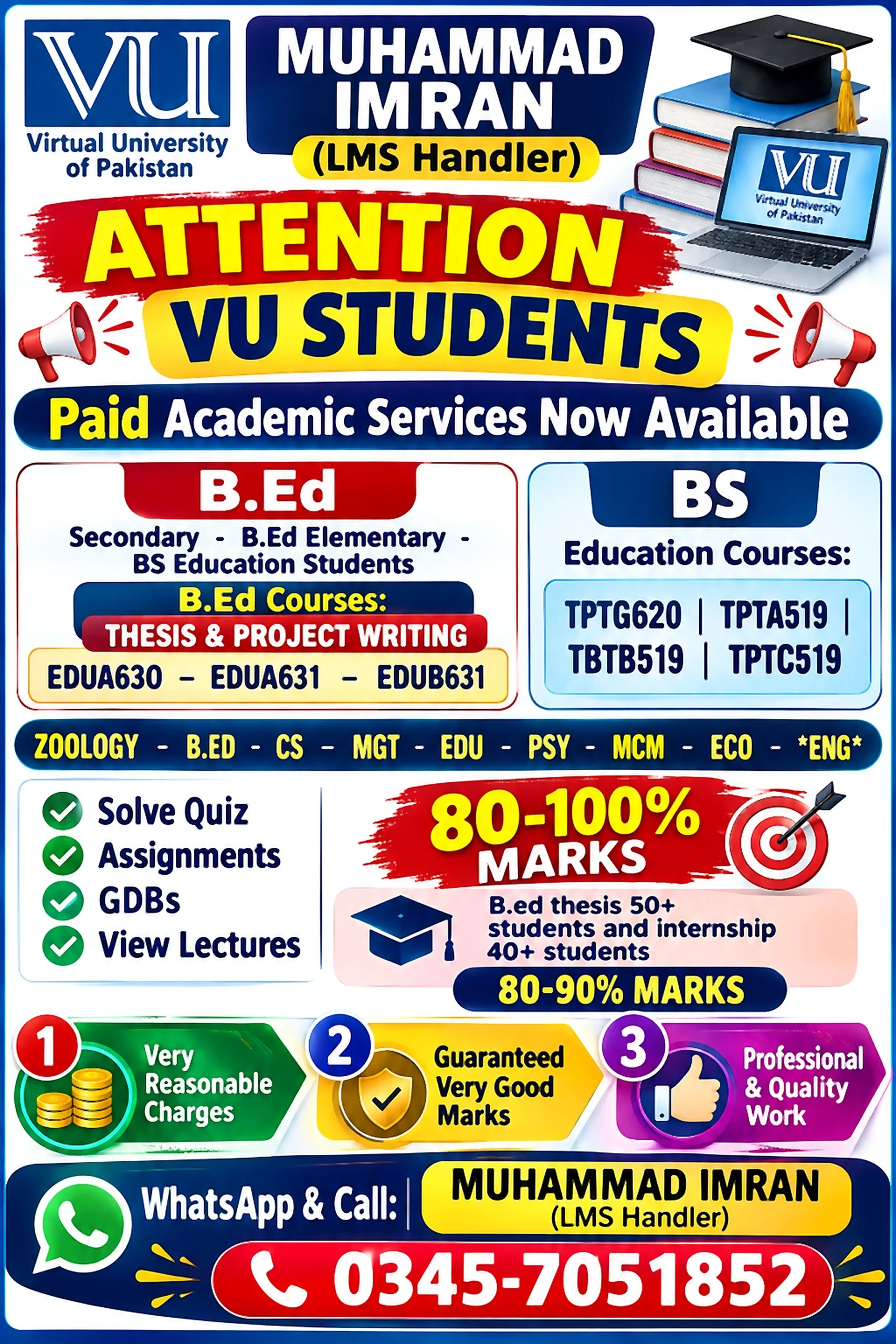 VU Student Services Information